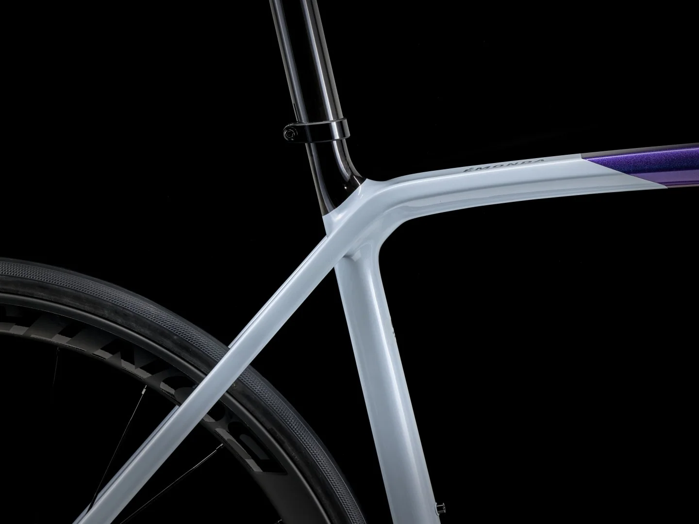 2024 Trek Émonda SL 6 - Plasma Pearl Grey/Purple Flip - Image 6
