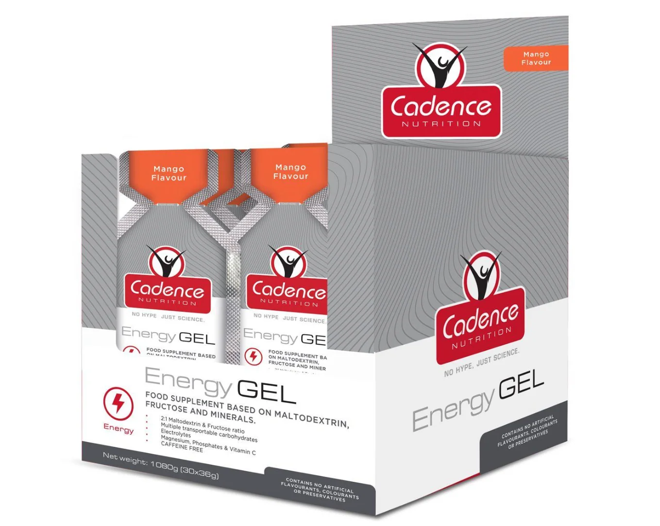 Cadence  Mango Gel 36g Energy Gels
