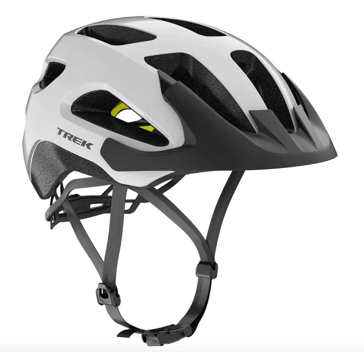 Trek Solstice Mips Youth Bike Helmet- Crystal White