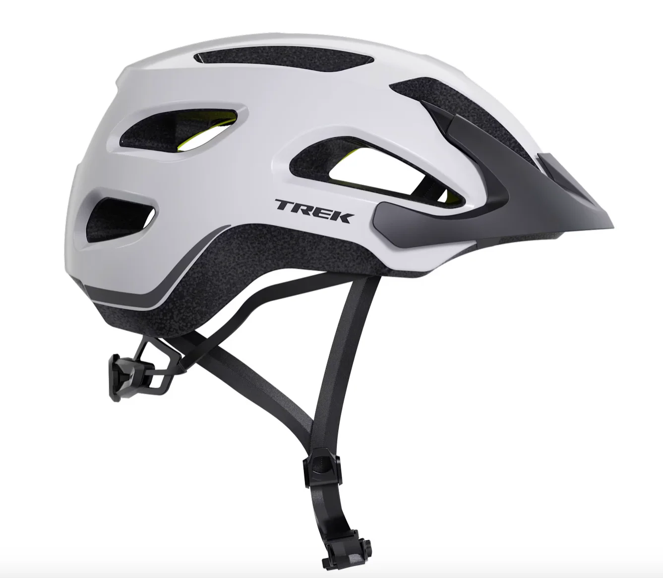 Trek Solstice Mips Youth Bike Helmet- Crystal White - Image 6
